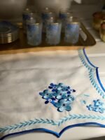 ⁦شنترو مميز بالوردة الزرقاء⁩ - الصورة ⁦3⁩