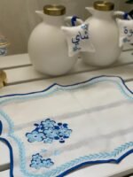 ⁦شنترو مميز بالوردة الزرقاء⁩ - الصورة ⁦2⁩