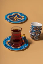 ⁦طقم فناجين قهوة وشاي كويتي⁩ - الصورة ⁦4⁩