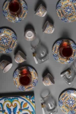 ⁦طقم فناجين قهوة وشاي كويتي⁩ - الصورة ⁦3⁩