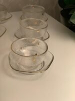 ⁦طقم من6 فناجين زجاجية⁩ - الصورة ⁦4⁩