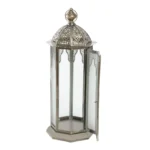 ⁦فانوس فضي بمقاس 50سم⁩ - الصورة ⁦2⁩