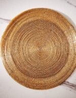 ⁦كوستر دائريمزين بالخرز مقاس30سم⁩ - الصورة ⁦6⁩