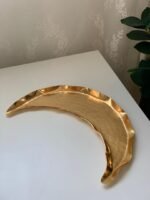 ⁦مترد معدن مطروق يدوي على شكل هلال مقاس30سم⁩ - الصورة ⁦2⁩