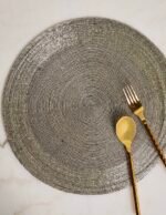 كوستر معدس هندي لون فضي