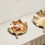 مترد معدنيّ بتصميم ورق شجر