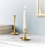 ⁦حامل شموع معدني رفيع 8 - إيسانشل⁩ - الصورة ⁦3⁩