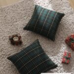 1قطعة غلاف كاروهات