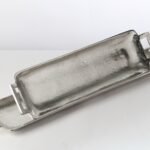 طقم سفرة بمقاسين  من المعدن الهندي الفاخر