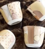 طقم فناجين قهوة خليجي 6 قطع