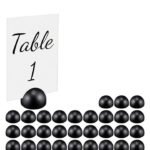 حاملة كروت مستديرة من الخشب