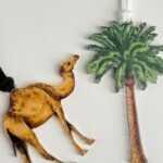 1 تاق نخله اكريلك بشكل نخلة