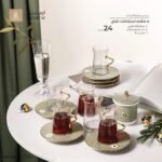 طقم شاي متكون من 6قطع -أصالة