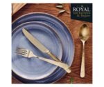 ⁦طقم  أدوات مائدة مقاوم للصدأ من ماركة royal van يتكون من 6 قطع⁩ - الصورة ⁦2⁩