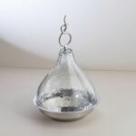 وعاء بغطاء زجاجي مناسب للتمور والحلويات والشوكلاطه من مجموعة رقة