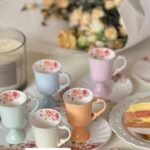 طقم فناجين ملون