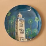 صحن تقديم بورسلان - ديزيرت إليجانس