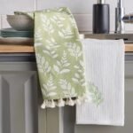 مجموعة مناشف مطبخ قطعتين - ميرتل - 45x65 سم