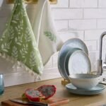 ⁦مجموعة مناشف مطبخ قطعتين - ميرتل - 45x65 سم⁩ - الصورة ⁦2⁩