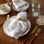 ⁦طقم مناديل سفرة 4 قطع - إيلي - 45x45 سم⁩ - الصورة ⁦3⁩