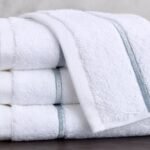 ⁦طقم مناشف صغيرة من قطن 4 قطع 650 جرام لكل متر مربع - إيجيبشيان هوتل - 30x30 سم⁩ - الصورة ⁦2⁩