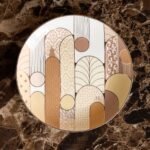 ⁦طقم صحن عشاء من الخزف الصيني الجديد 4 قطع - تمارا - 25 سم⁩ - الصورة ⁦2⁩