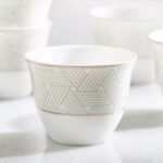 ⁦طقم فناجين قهوة خزف صيني 6 قطع - نورا - 70 مل⁩ - الصورة ⁦2⁩