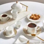 ⁦طقم فناجين قهوة خزف صيني 6 قطع - نورا - 70 مل⁩ - الصورة ⁦3⁩