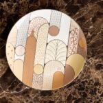 ⁦طقم صحن عشاء من الخزف الصيني الجديد 4 قطع - تمارا - 25 سم⁩ - الصورة ⁦3⁩