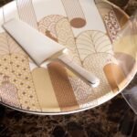 ⁦حامل كيك مع ملعقة تقديم 3 قطع - تمارا⁩ - الصورة ⁦2⁩