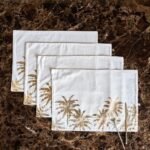 طقم مفارش صحون 4 قطع - تمارا