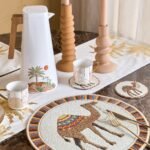 ⁦ترمس زجاج بطبعات الصحراء - تمارا - 1 لتر⁩ - الصورة ⁦4⁩