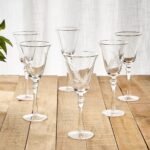 طقم كاسات 6 قطع - تمارا - 240 مل