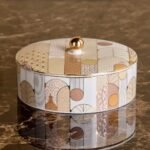 صحن تقديم مع غطاء - تمارا - 19 سم