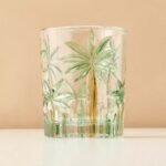 ⁦كوب بنقش النخيل-قصير⁩ - الصورة ⁦2⁩