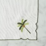 ⁦مناديل سفرة بتطريز نخلة⁩ - الصورة ⁦3⁩