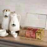 ⁦طقم تاقات ترمس شاي وقهوة - فراشة⁩ - الصورة ⁦3⁩