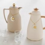 طقم تاقات ترامس شاي وقهوة من قطعتين - نور