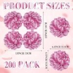 ⁦مناديل زهرة البيونية - وردي⁩ - الصورة ⁦4⁩