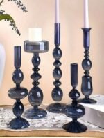 ⁦شمعدان ملون زجاج⁩ - الصورة ⁦10⁩