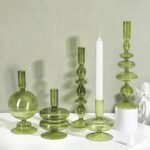 ⁦شمعدان ملون زجاج⁩ - الصورة ⁦7⁩