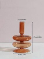 ⁦شمعدان ملون زجاج⁩ - الصورة ⁦8⁩