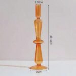 ⁦شمعدان ملون زجاج⁩ - الصورة ⁦3⁩