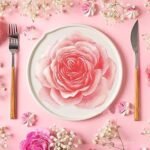 مناديل ورقية على شكل زهرة الفاوانيا