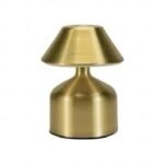 اضاءة ديكور - فطر هرمي-ذهبي