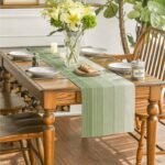 رانر طاولة-مموج