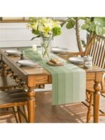 رانر طاولة-مموج