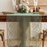 رانر طاولة دانتيل -33اخضر