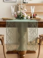 رانر طاولة دانتيل -33اخضر