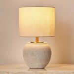 ⁦مصباح طاولة سيراميك - لاوديكا - 38 سم⁩ - الصورة ⁦2⁩